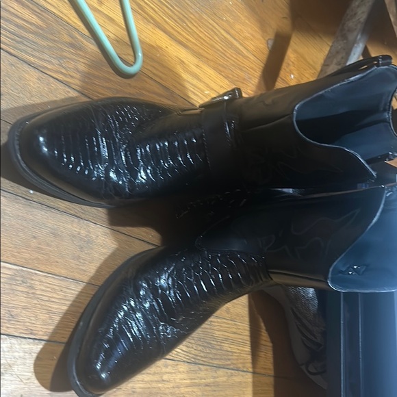 Brand new men’s  Black Leather Boots main image 5